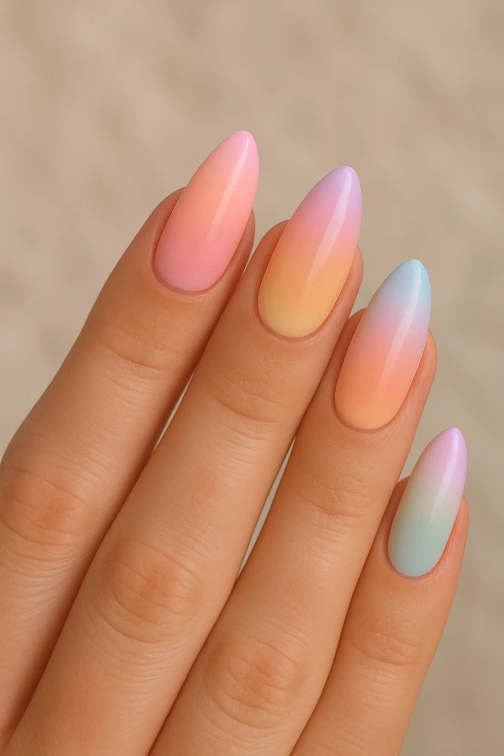 Glitter Ombré Nails